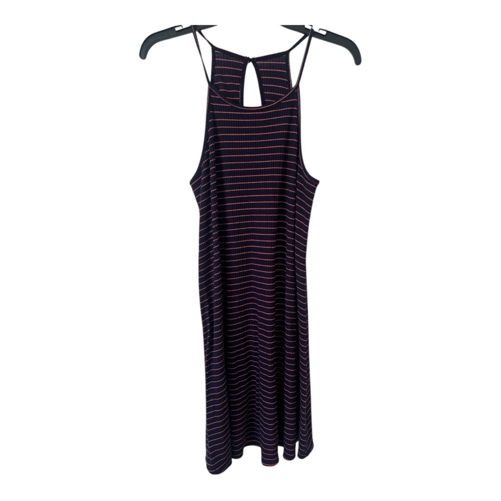 Women’s Love, Fire Navy and Pink Ribbed Dress. Size M. Used.